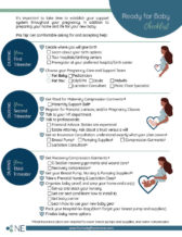 Ready for Baby downloadable checklist