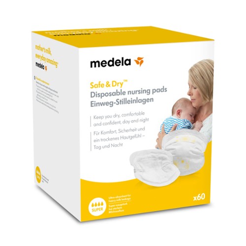 Medela Safe & Dry™ Disposable nursing pads